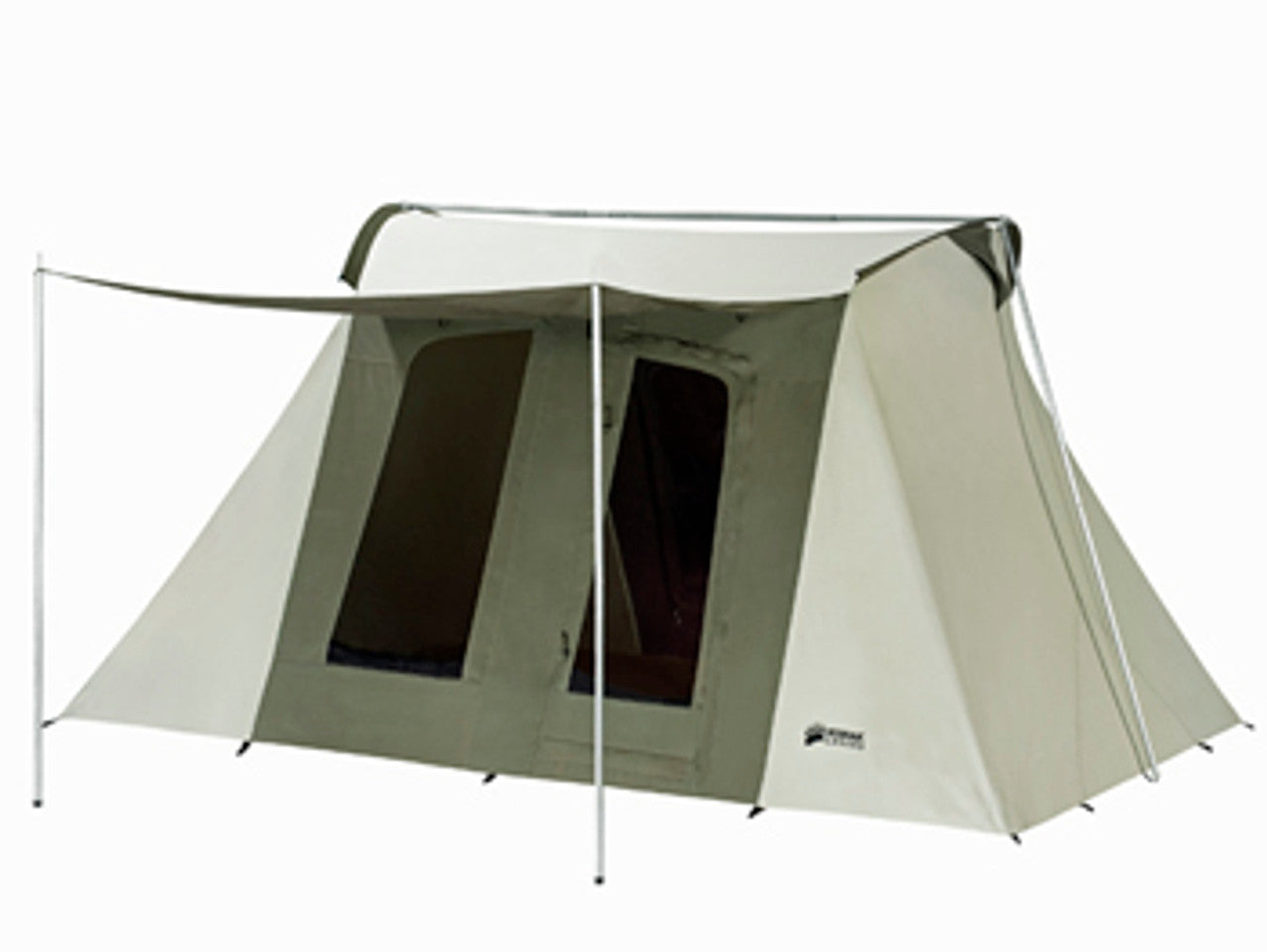 Kodiak Canvas - 10 x 14 ft. Flex-Bow Canvas Tent - Deluxe