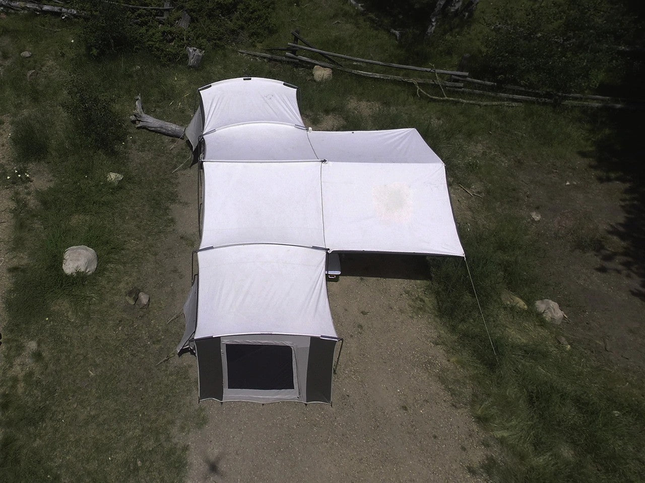 Kodiak Canvas - 26 x 8 ft. Grand Cabin with Awning