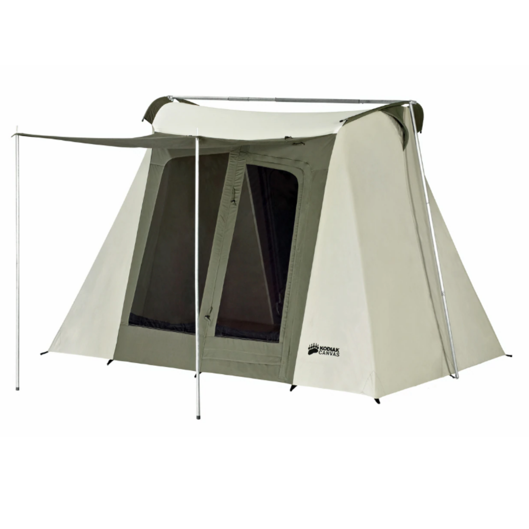 Kodiak Canvas - 9 x 8 ft. Flex-Bow Canvas Tent Deluxe